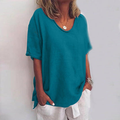 Irene | Soft Drape Everyday Top – Confidence Without Compromise - Alira - Boutique