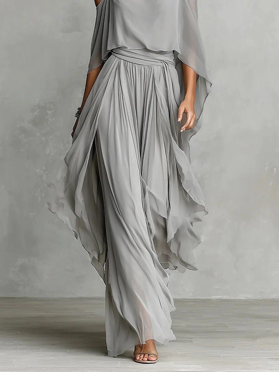 Isabela | Gray Fluid Set - Alira - Boutique