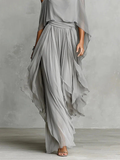 Isabela | Gray Fluid Set - Alira - Boutique