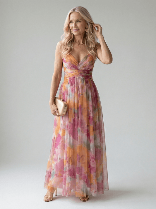 Isel | Soft Wrap Maxi Dress - Alira - Boutique