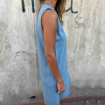 Isley - Classic Sleeveless Dress - Alira - Boutique