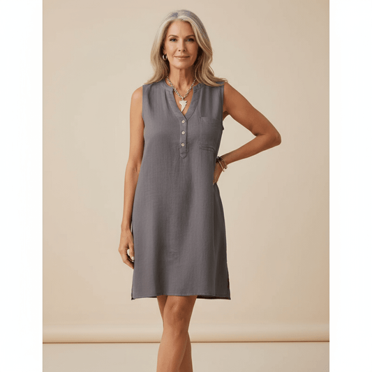 Isley - Classic Sleeveless Dress - Alira - Boutique