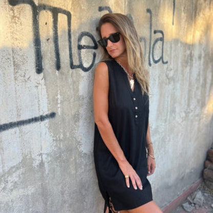 Isley - Classic Sleeveless Dress - Alira - Boutique