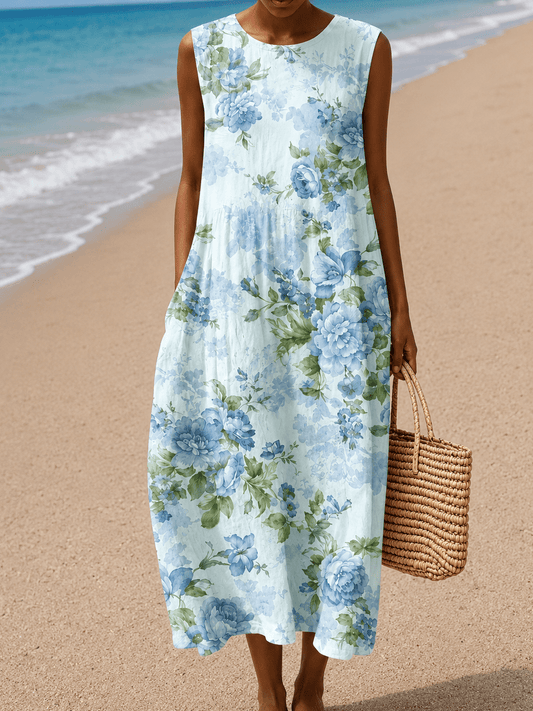 Janet - Women’s Casual Sleeveless Dress - Alira - Boutique