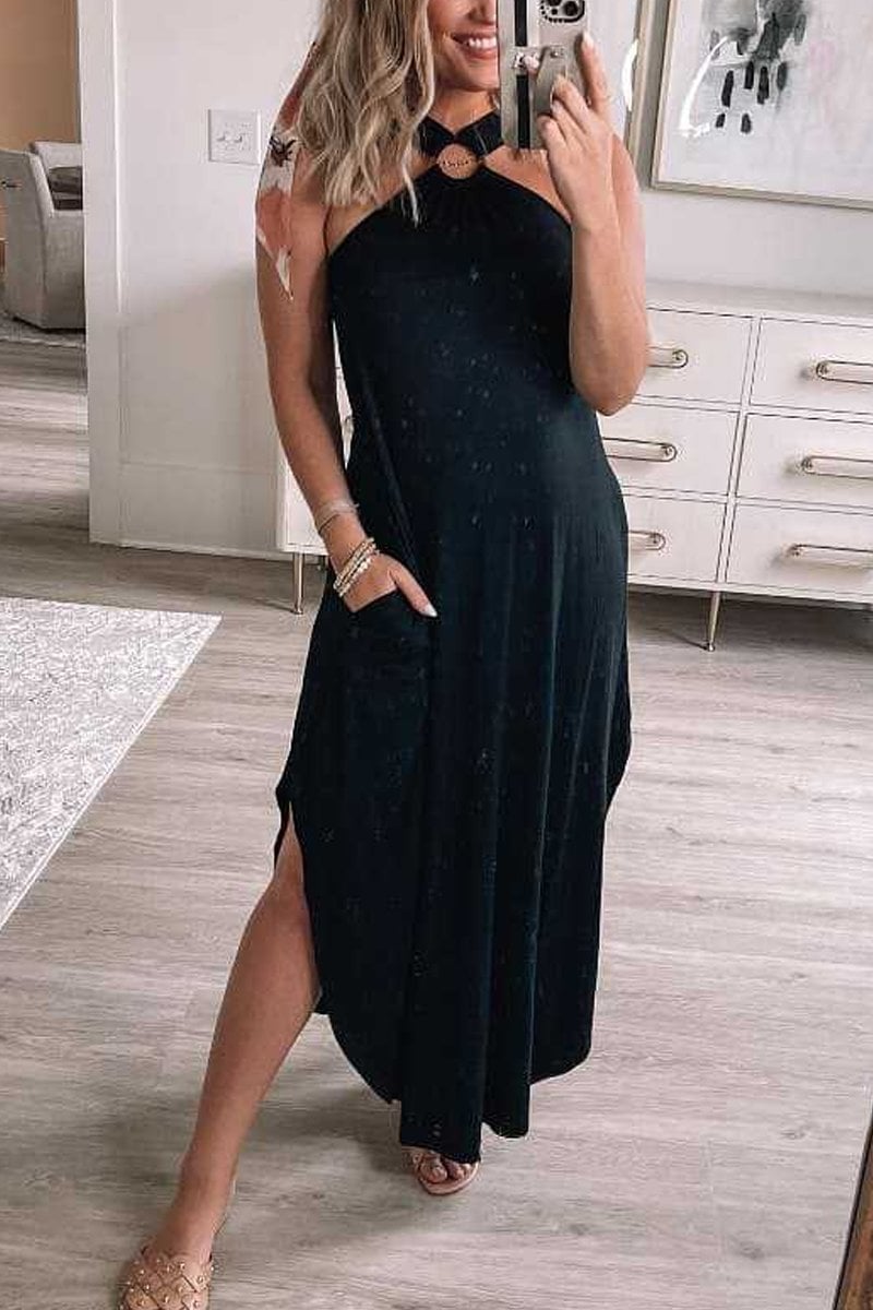 Jezrah - Halter Breeze Dress - Alira - Boutique
