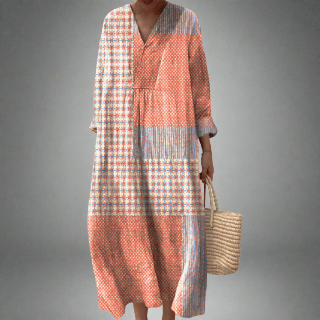 Jordyn | Elegant Geometric Dress - Alira - Boutique