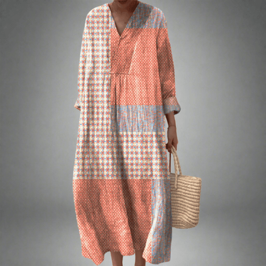 Jordyn | Elegant Geometric Dress - Alira - Boutique