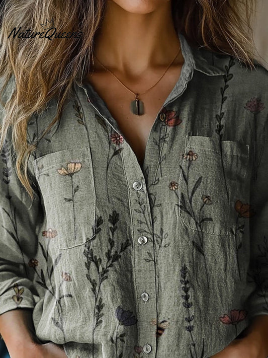 Deepdale | Spring Floral Cotton Shirt