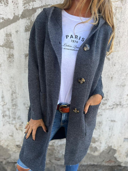 Rosalie | Chic Long Knit Cardigan