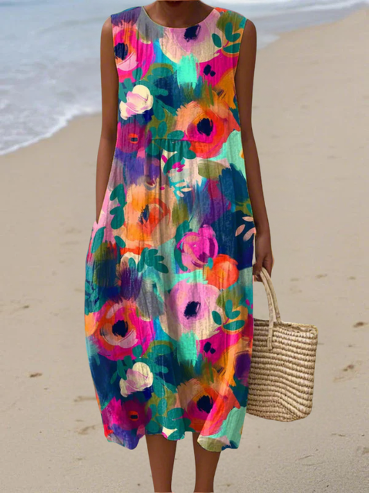 Julie | Effortless Midi Dress - Alira - Boutique