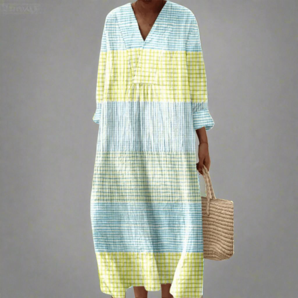 Kaitlyn | Elegant Geometric Dress - Alira - Boutique