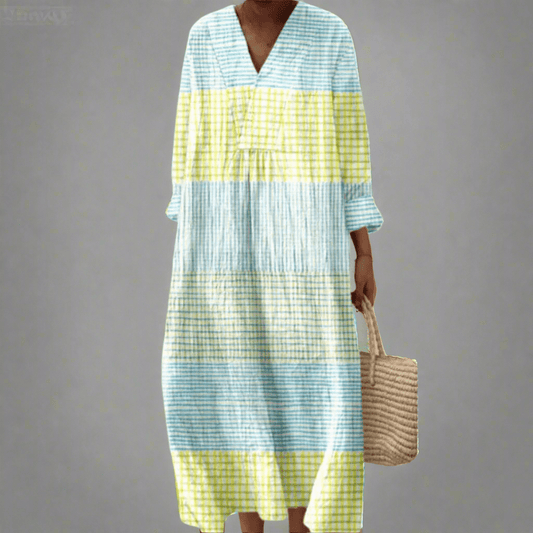 Kaitlyn | Elegant Geometric Dress - Alira - Boutique