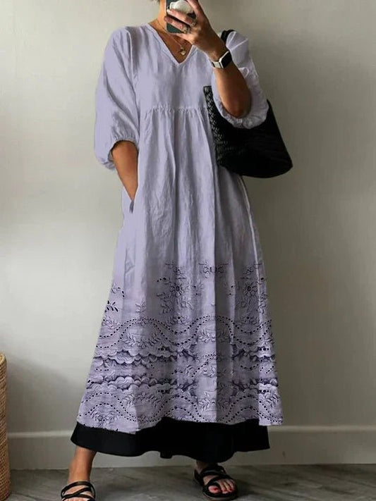 Kelsey Elegant Printed Dress - Alira - Boutique