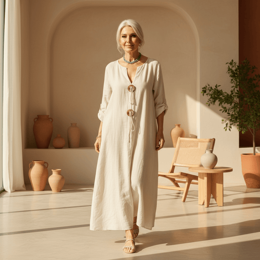 Kharen - Timeless Tunic Dress - Alira - Boutique