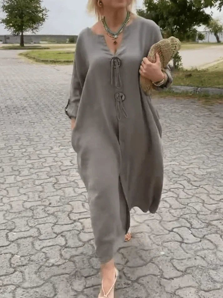 Kharen - Timeless Tunic Dress - Alira - Boutique