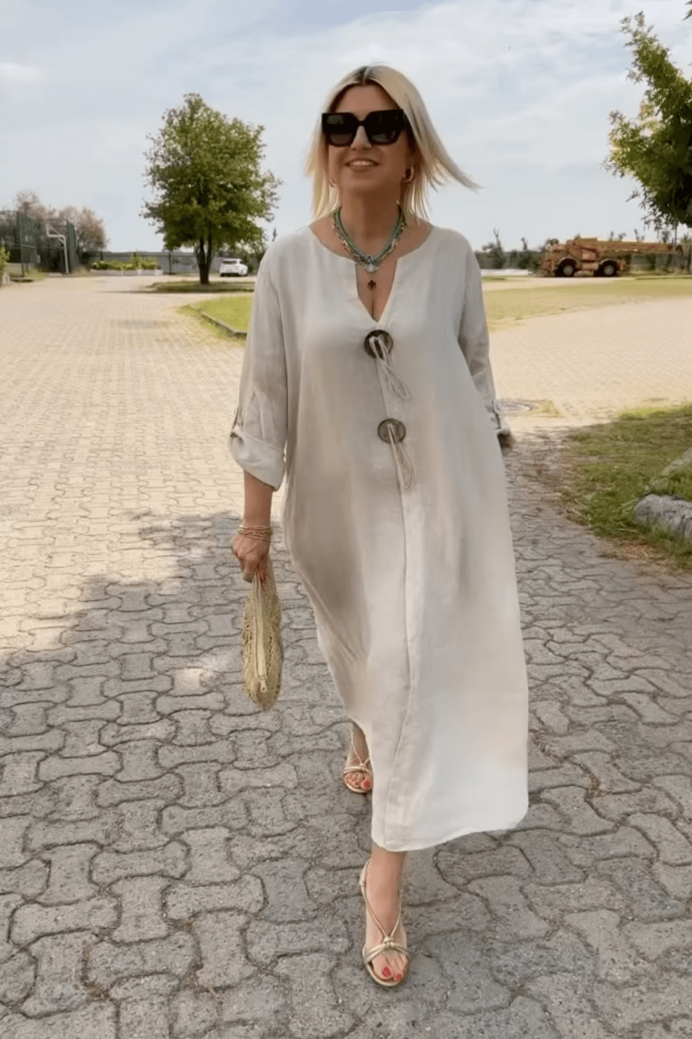 Kharen - Timeless Tunic Dress - Alira - Boutique