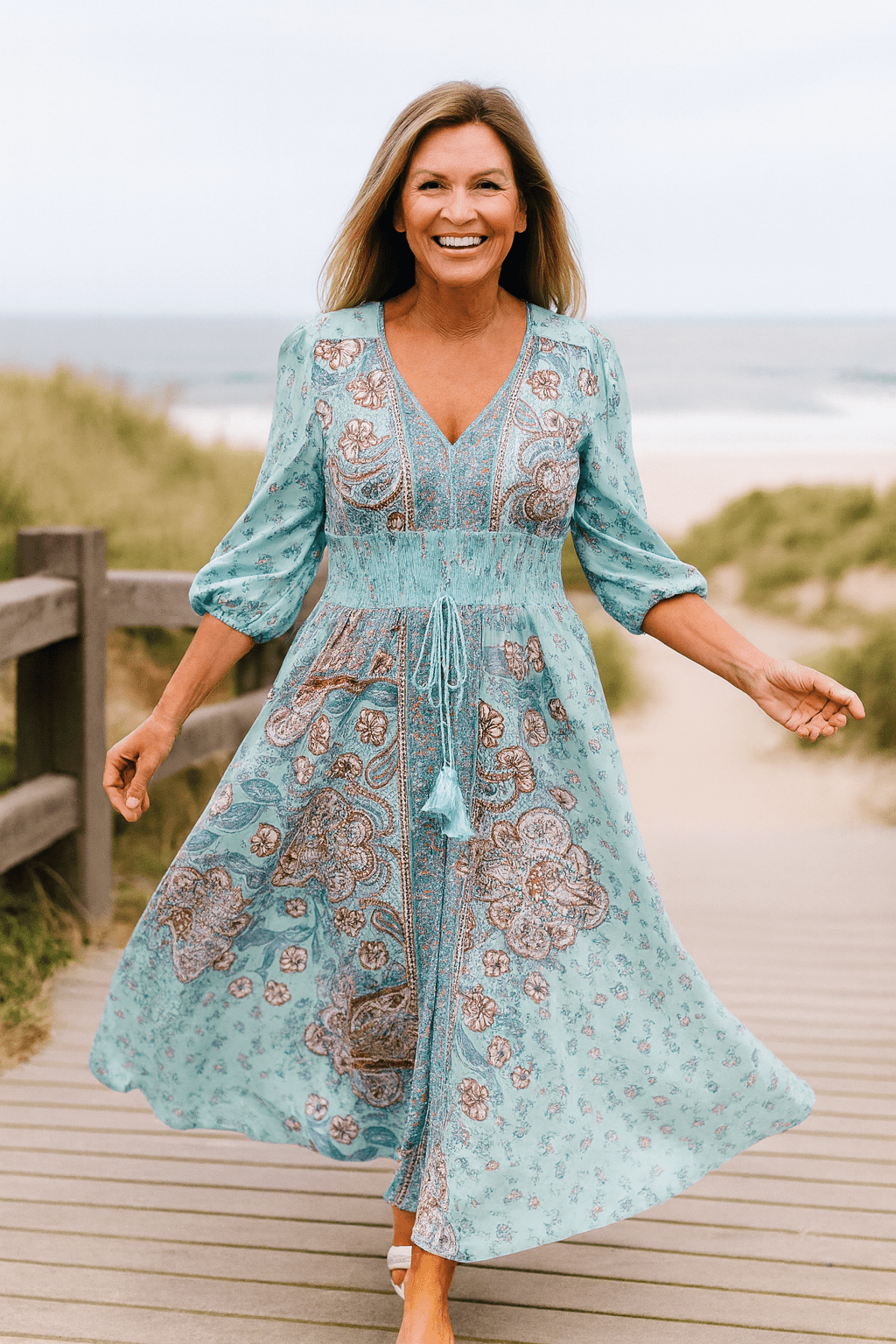 Kiama Bohemian Maxi Dress - Alira - Boutique
