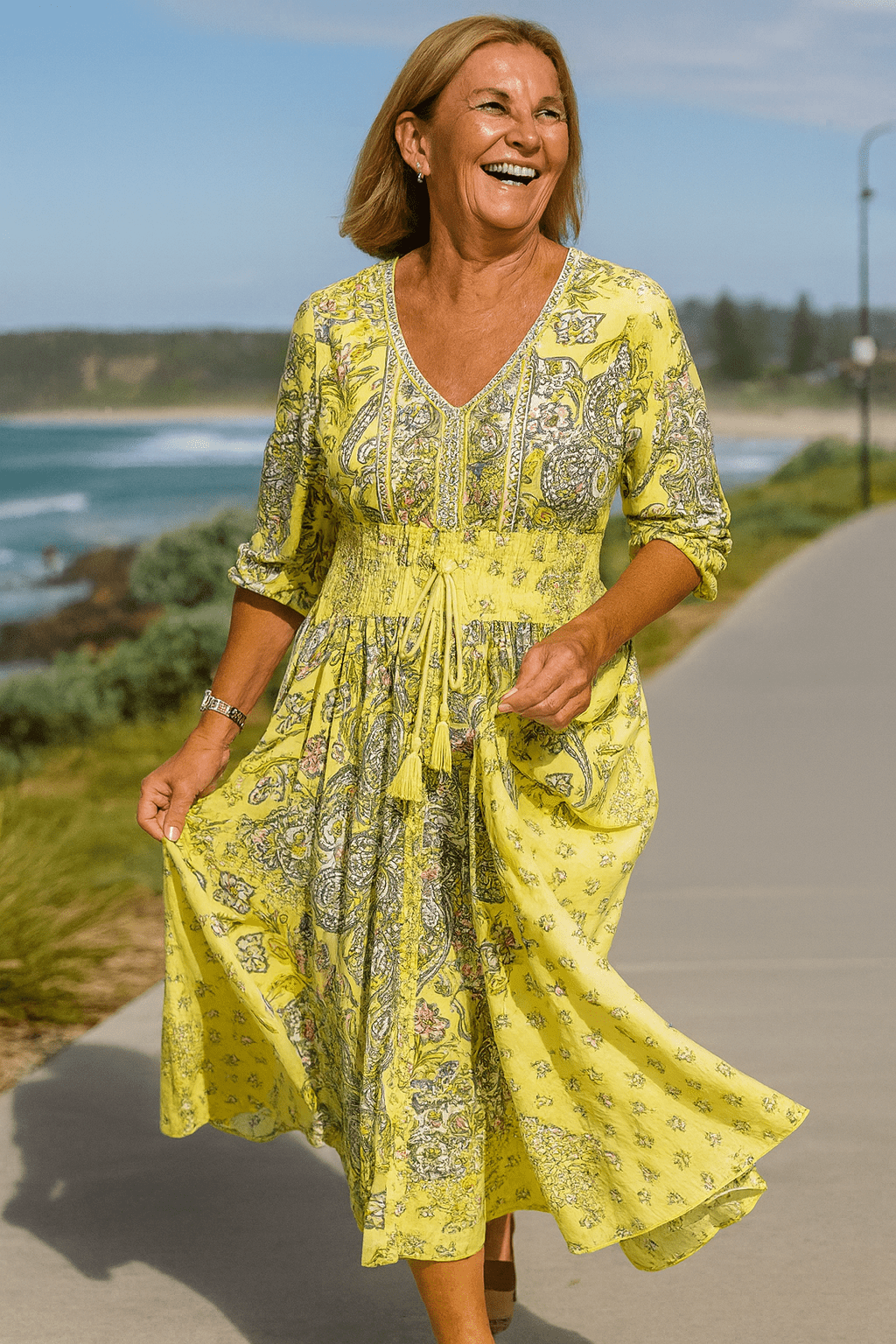 Kiama Bohemian Maxi Dress - Alira - Boutique