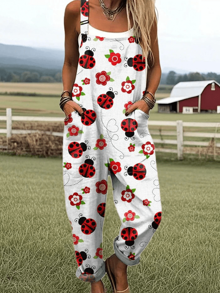 Ladybug Lane Jumpsuit - Alira - Boutique
