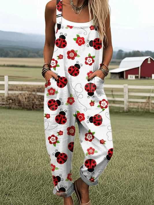 Ladybug Lane Jumpsuit - Alira - Boutique