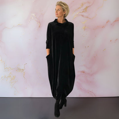 Leona™ Velvet Maxi Dress - Alira - Boutique