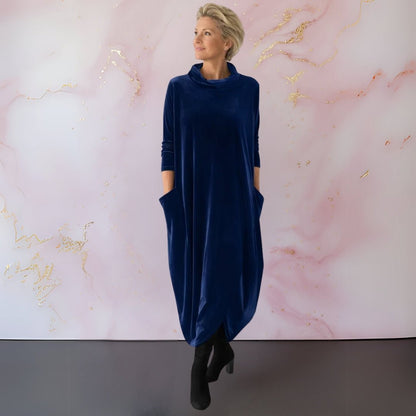Leona™ Velvet Maxi Dress - Alira - Boutique
