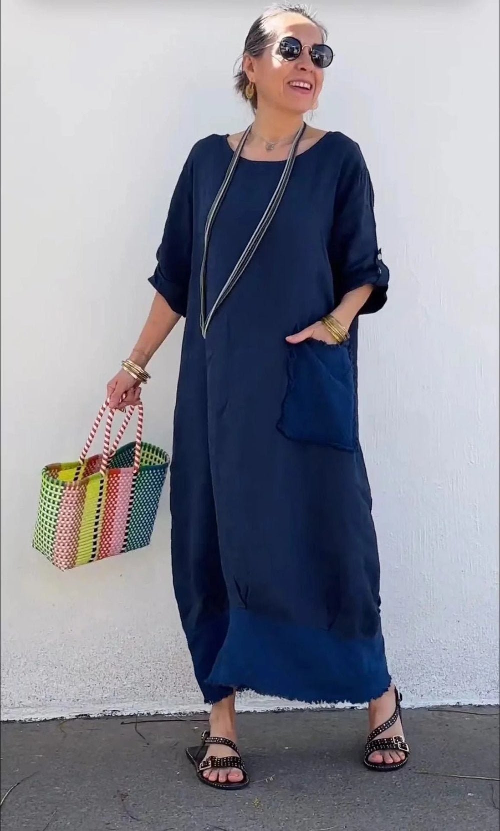 Leonore - Breezy Oversized Dress - Alira - Boutique