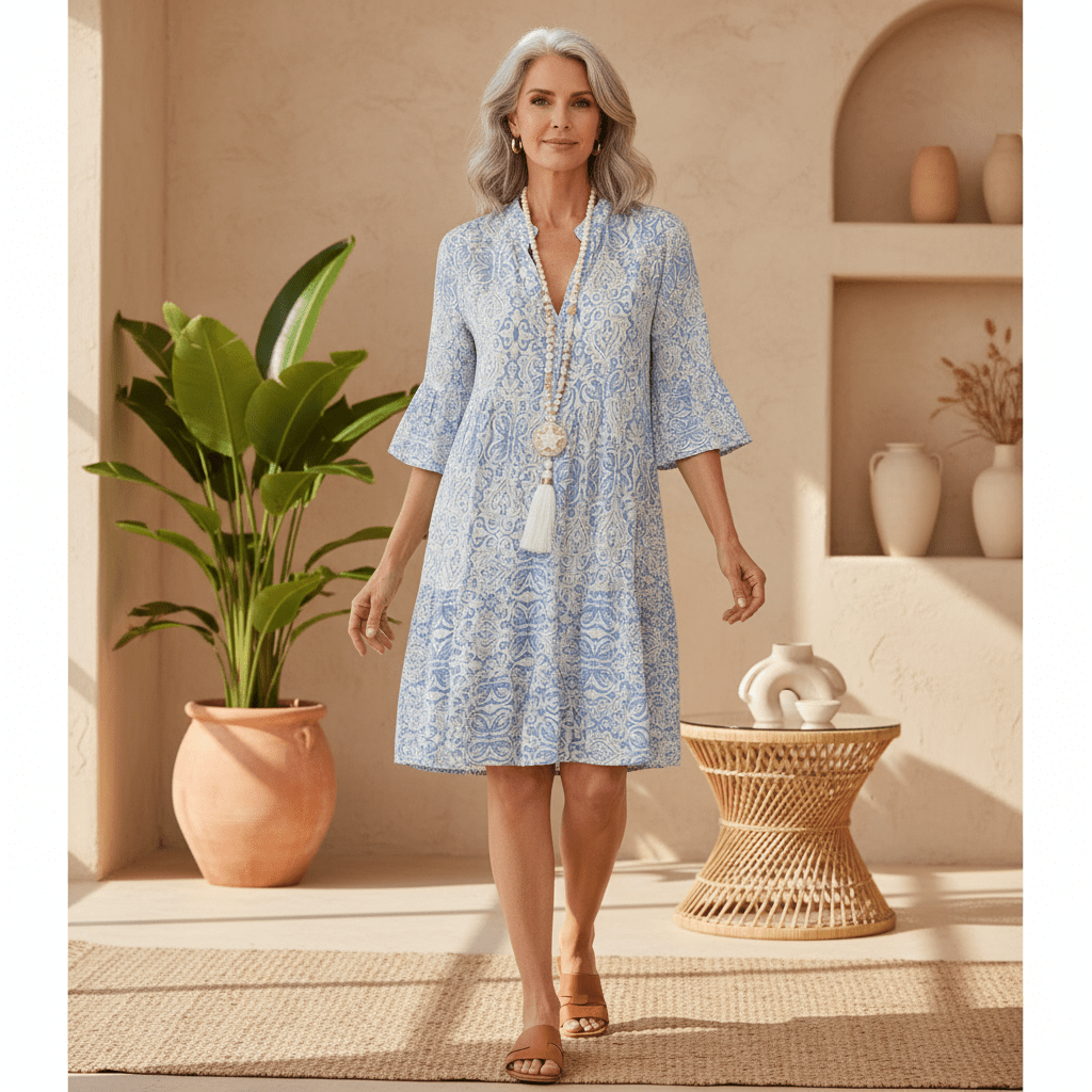 Liane - Graceful Boho Dress - Alira - Boutique