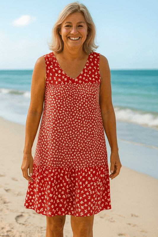 Lillian | Flow Midi Dress – Where Comfort Meets Confidence - Alira - Boutique