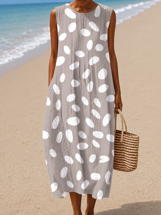 Linda - Women’s Casual Sleeveless Dress - Alira - Boutique