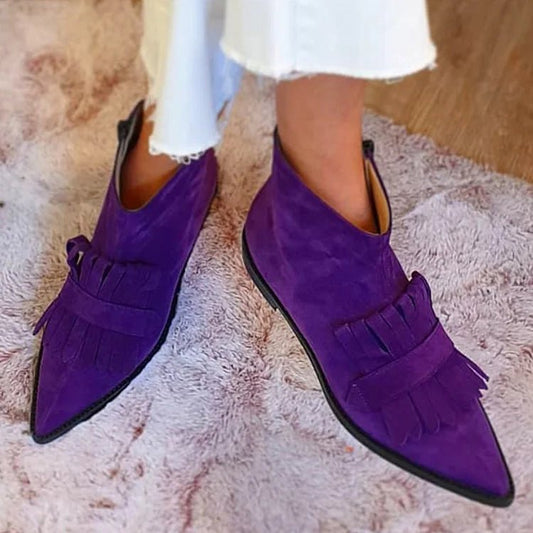 Loisa - Boho Fringe Boots - Alira - Boutique
