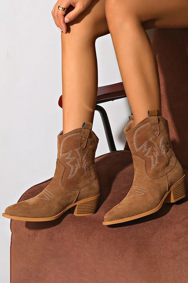 Louise - Western Boho Boots - Alira - Boutique