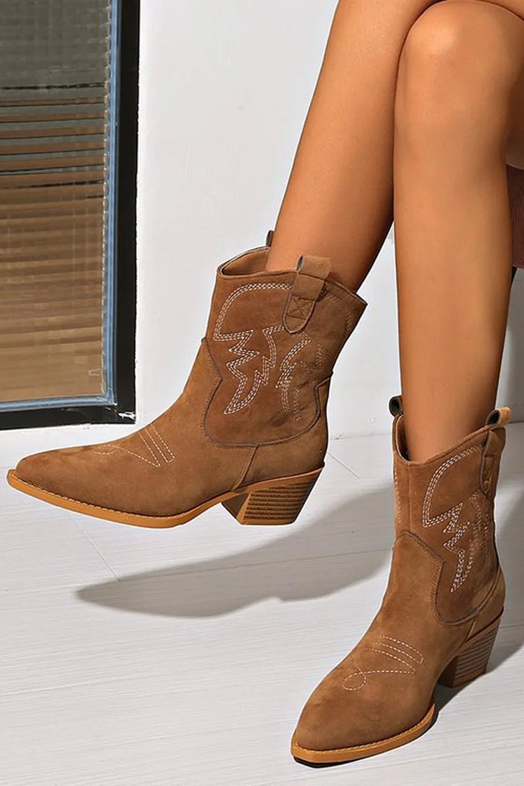 Louise - Western Boho Boots - Alira - Boutique