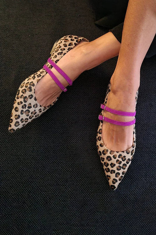 Lune - Chic Leopard Flats - Alira - Boutique