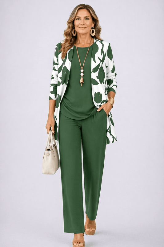 Mae - Classic Elegance Three-Piece Set - Alira - Boutique