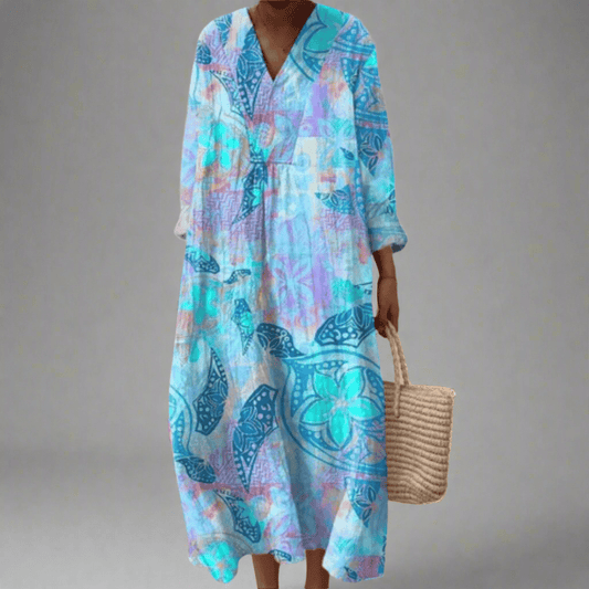 Maeve | Elegant Geometric Dress - Alira - Boutique