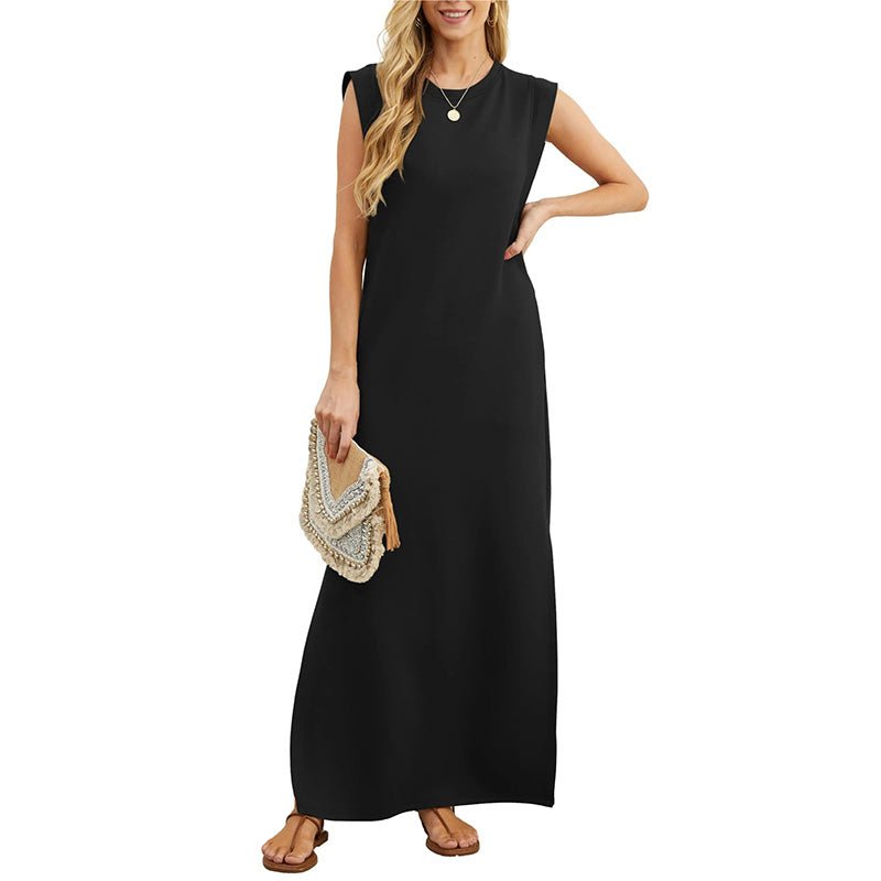Maliya - Sleeveless Casual Maxi Dress - Alira - Boutique