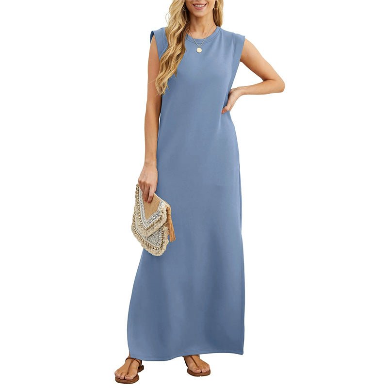 Maliya - Sleeveless Casual Maxi Dress - Alira - Boutique