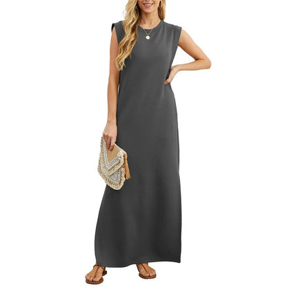 Maliya - Sleeveless Casual Maxi Dress - Alira - Boutique