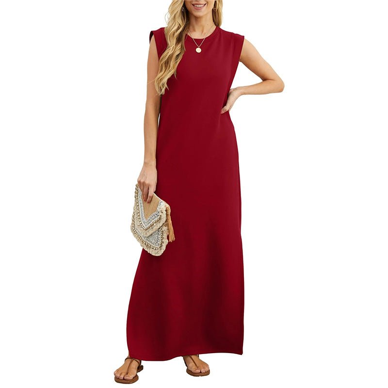 Maliya - Sleeveless Casual Maxi Dress - Alira - Boutique