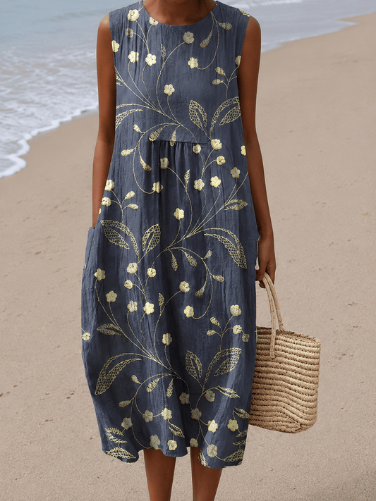 Mara™ Floral Midi Dress - Alira - Boutique