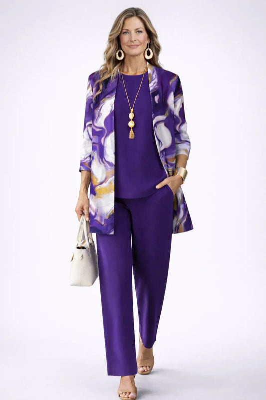 Marga - Classic Elegance Three-Piece Set - Alira - Boutique