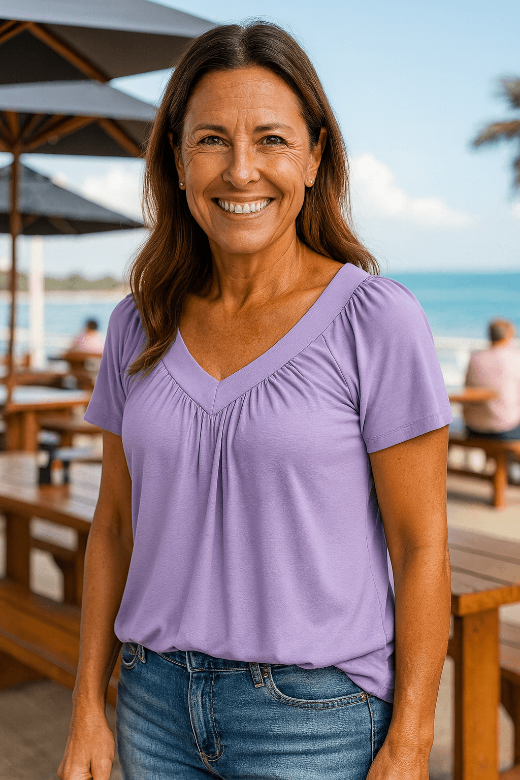 Maris| Luxe Comfort Top – Flattering Ease for Every Day (S-5XL) - Alira - Boutique