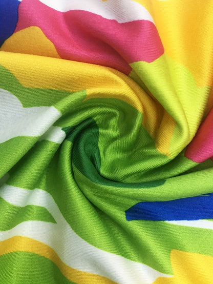 Marnie - Vibrant Abstract Dress - Alira - Boutique