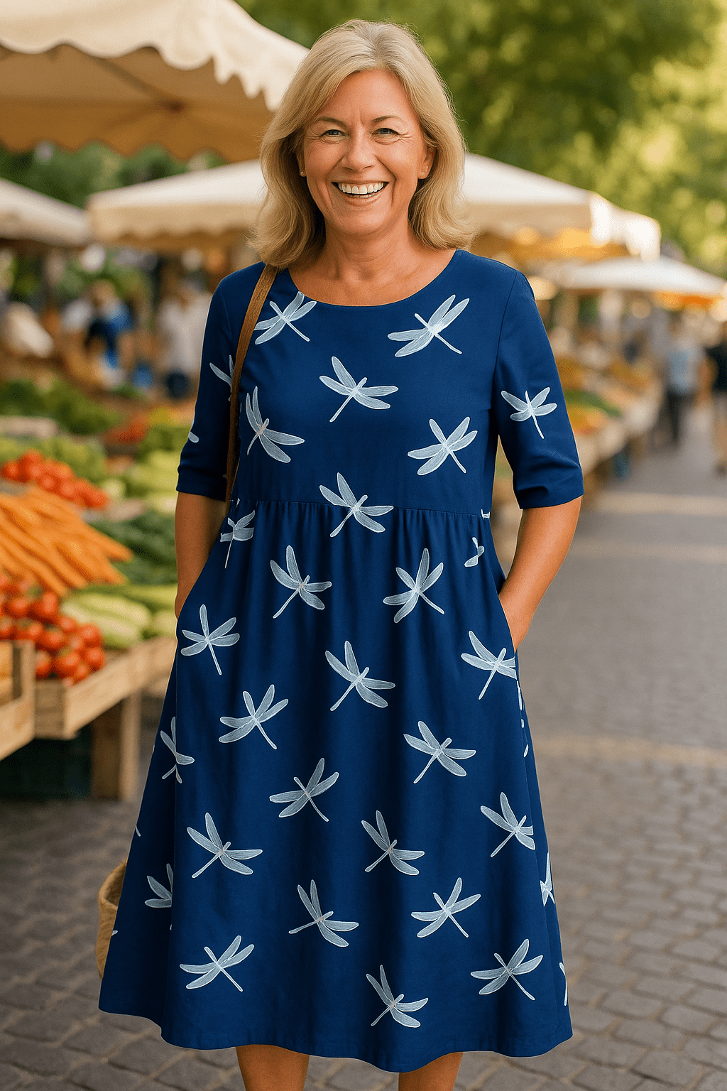 Meliora | Everyday Elegance Midi Dress – Flattering Comfort, Timeless Confidence (S-5XL) - Alira - Boutique