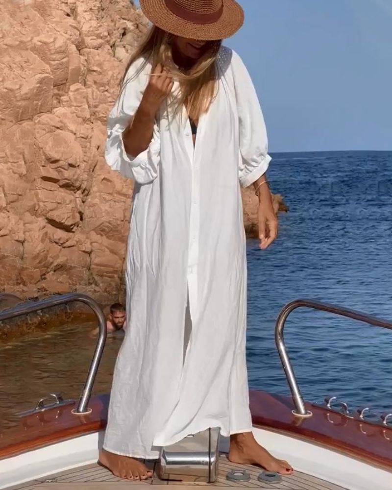 MIRANDA - COMFY DRESS IN COTTON - Alira - Boutique