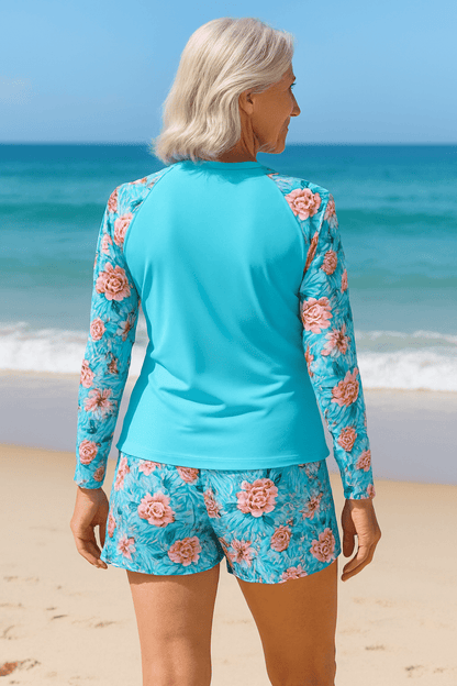 Oceara| UPF 50+ SunSafe Tankini Set - Protection Meets Effortless Comfort - Alira - Boutique