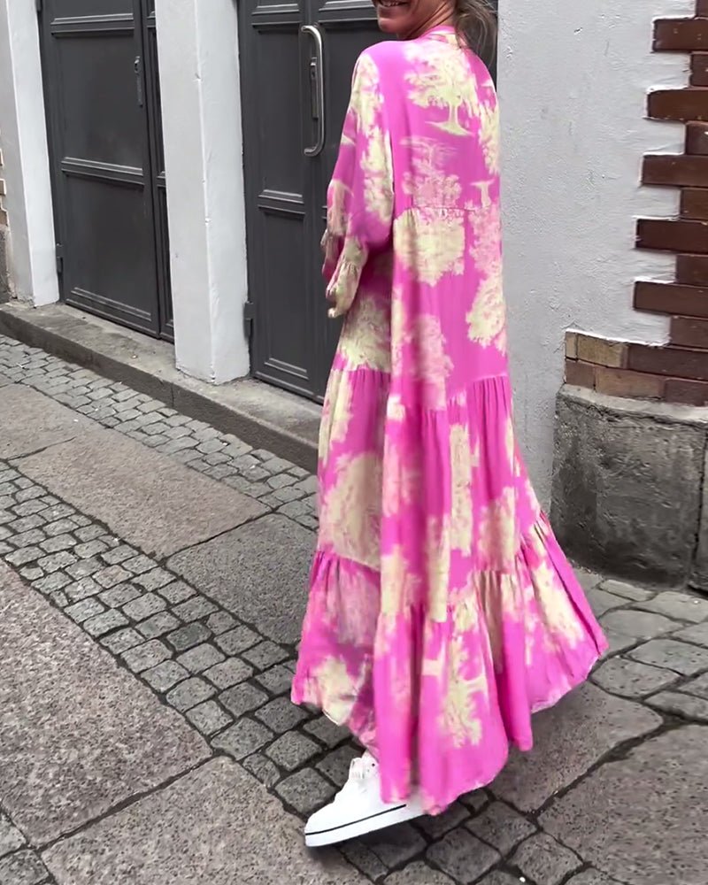 Ophelia - Long Flowy Dress - Alira - Boutique
