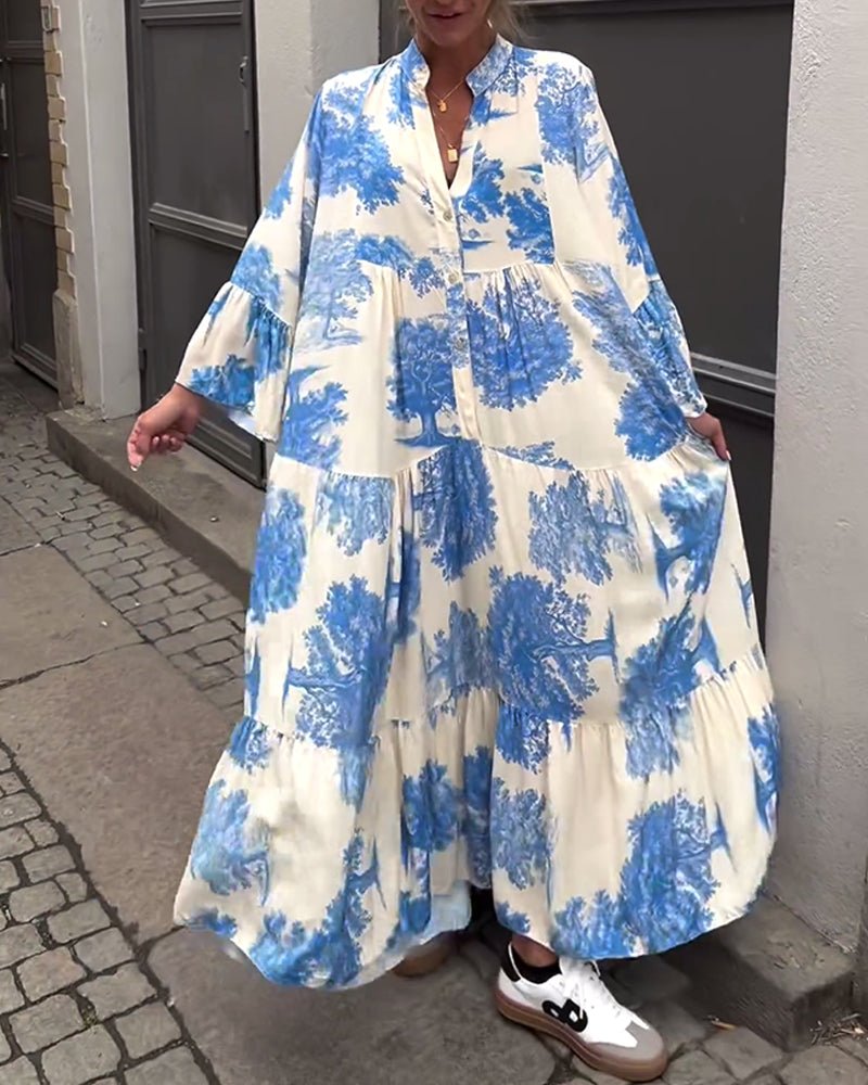 Ophelia - Long Flowy Dress - Alira - Boutique