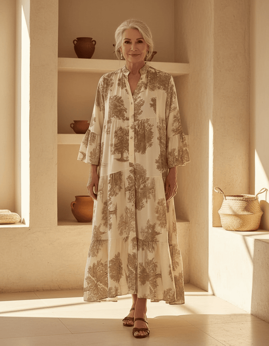 Ophelia - Long Flowy Dress - Alira - Boutique